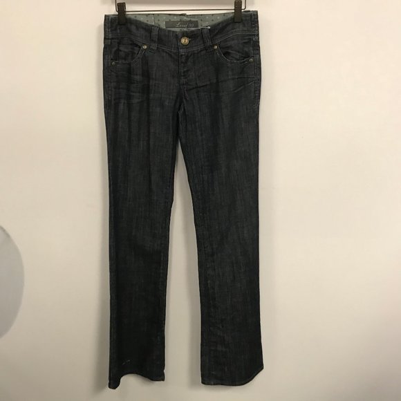 NWOT Level 99 Bootcut Vintage Wash Jeans with Cut - Picture 1 of 5
